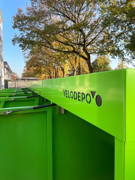 Fahrradgarage, Türdämpfer